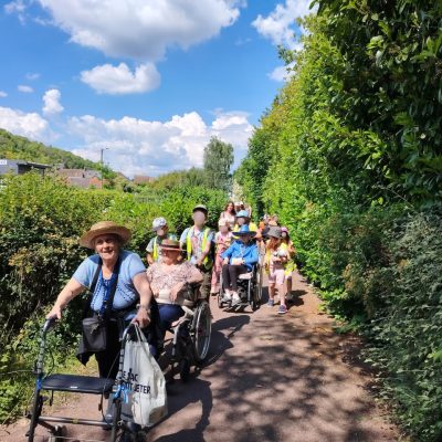 Promenade intergénérationnelle à Ivry la Bataille